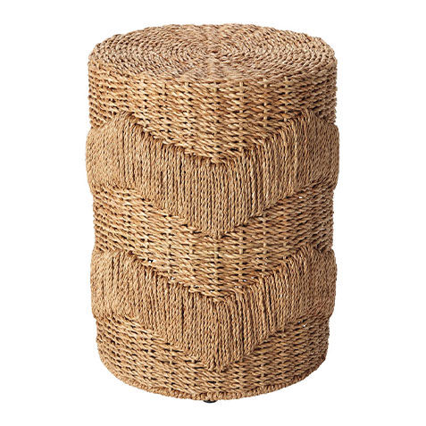 Hannah Woven Seagrass Accent Table image
