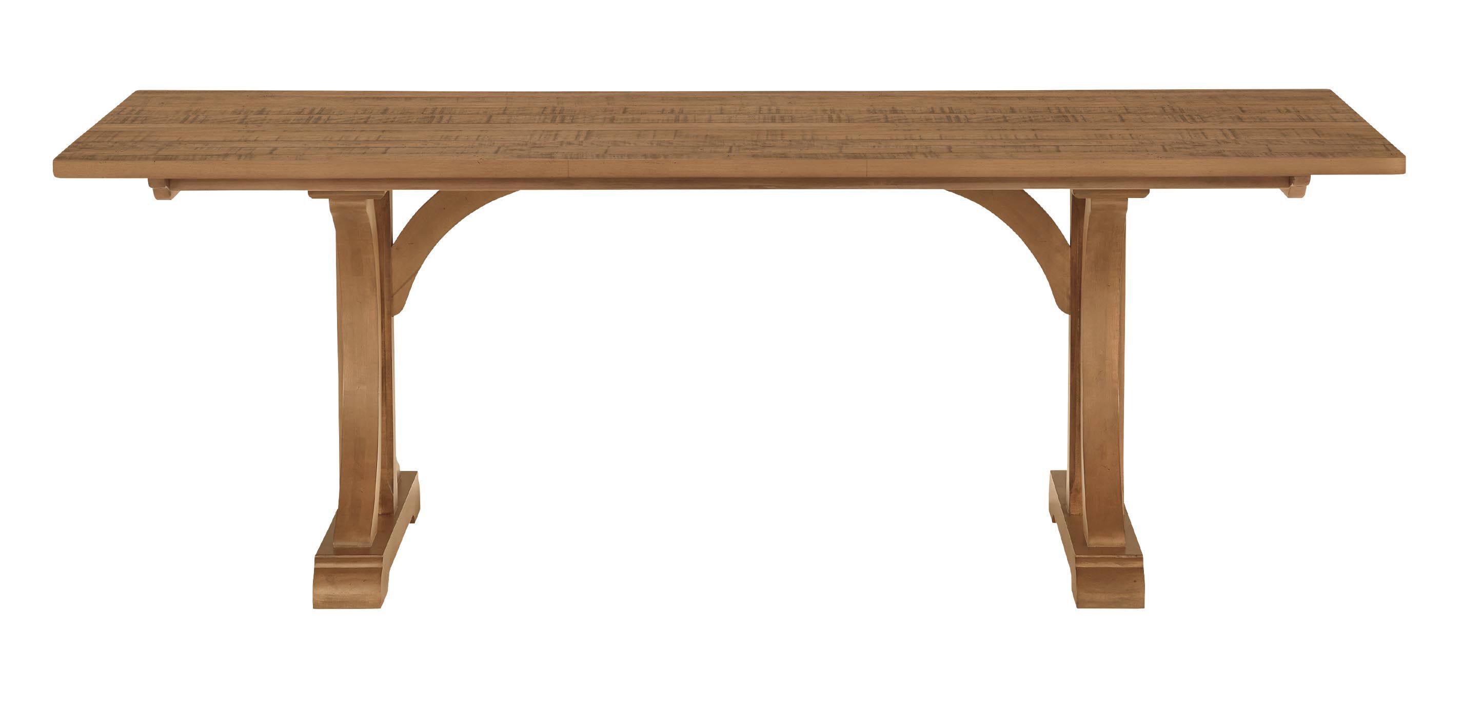 Corin Rough-Sawn Trestle Dining Table