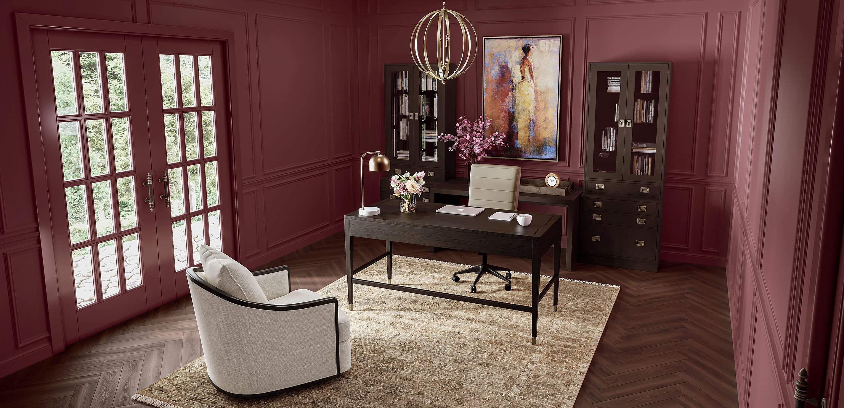 Modern Ziegler Persian-Inspired Rug_7