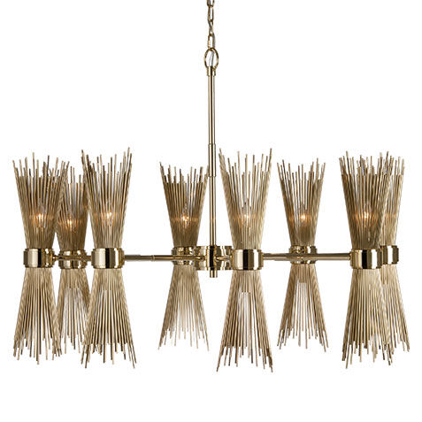 Skyla Brass Chandelier image