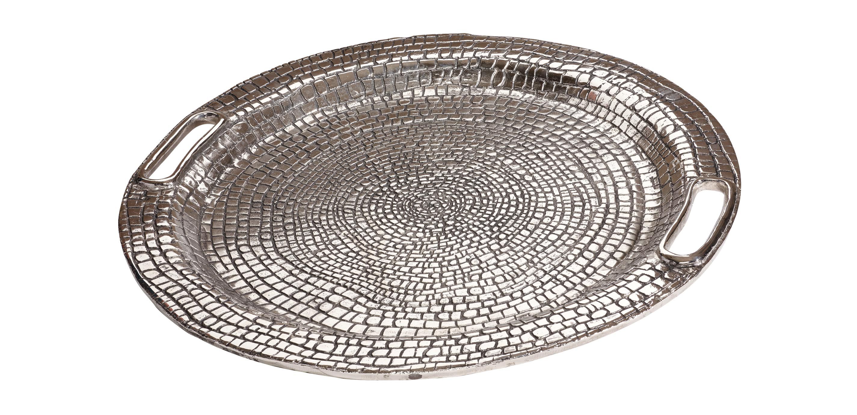 Round Croco Tray