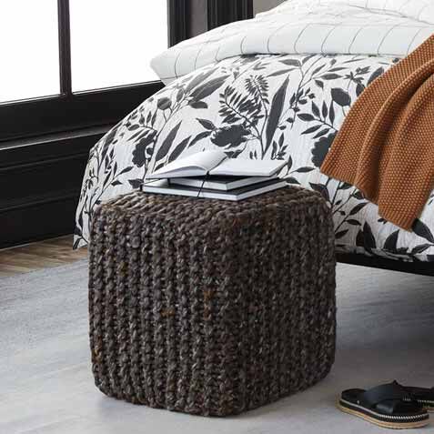 Thea Wool Pouf Product Tile Hover Image 421852