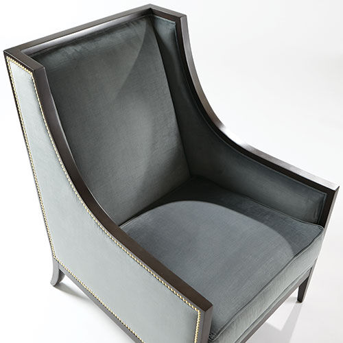 Caden High-Back Wing Chairs | Fabric Wingback Chair | Ethan Allen