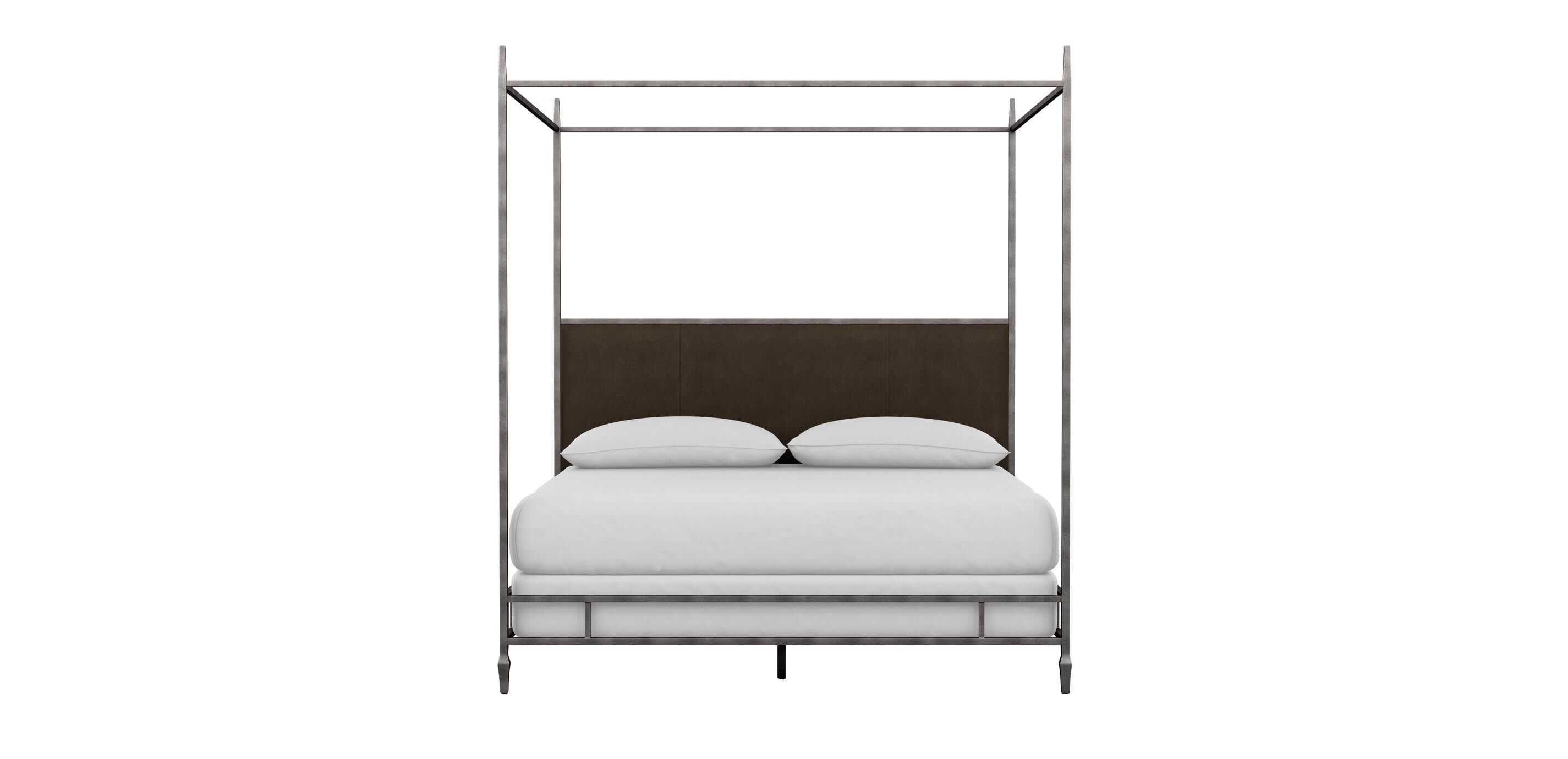 Lincoln Upholstered Poster Bed