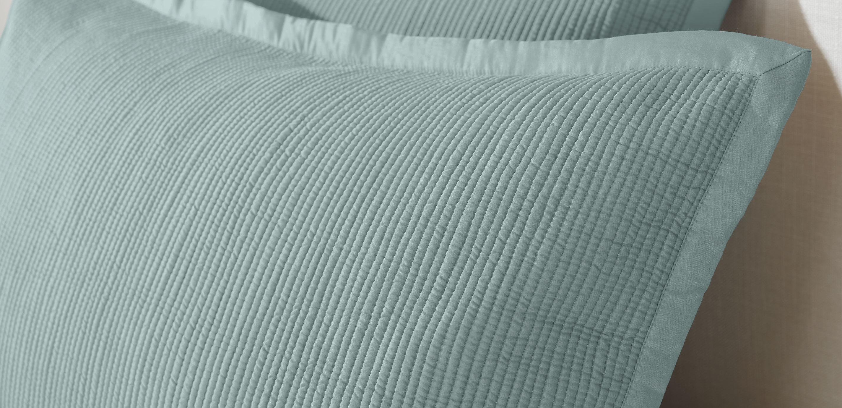 Silk-Blend Channel Quilt and Shams Set_5
