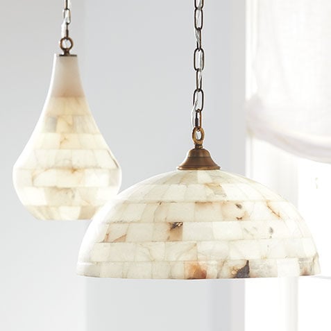 Jada Alabaster Pendant Light Product Tile Hover Image 093084   NAT