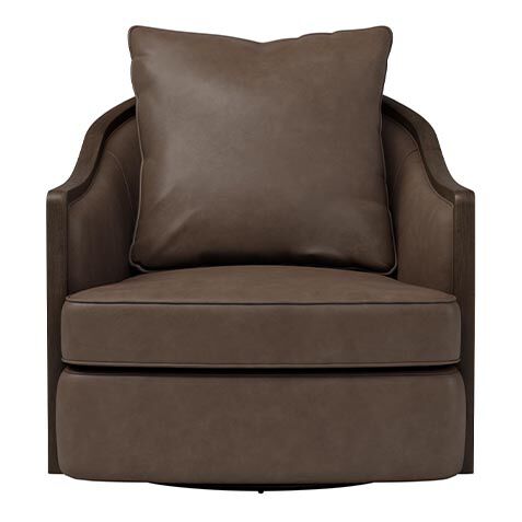 Maeva Leather Swivel Chair Product Thumbnail