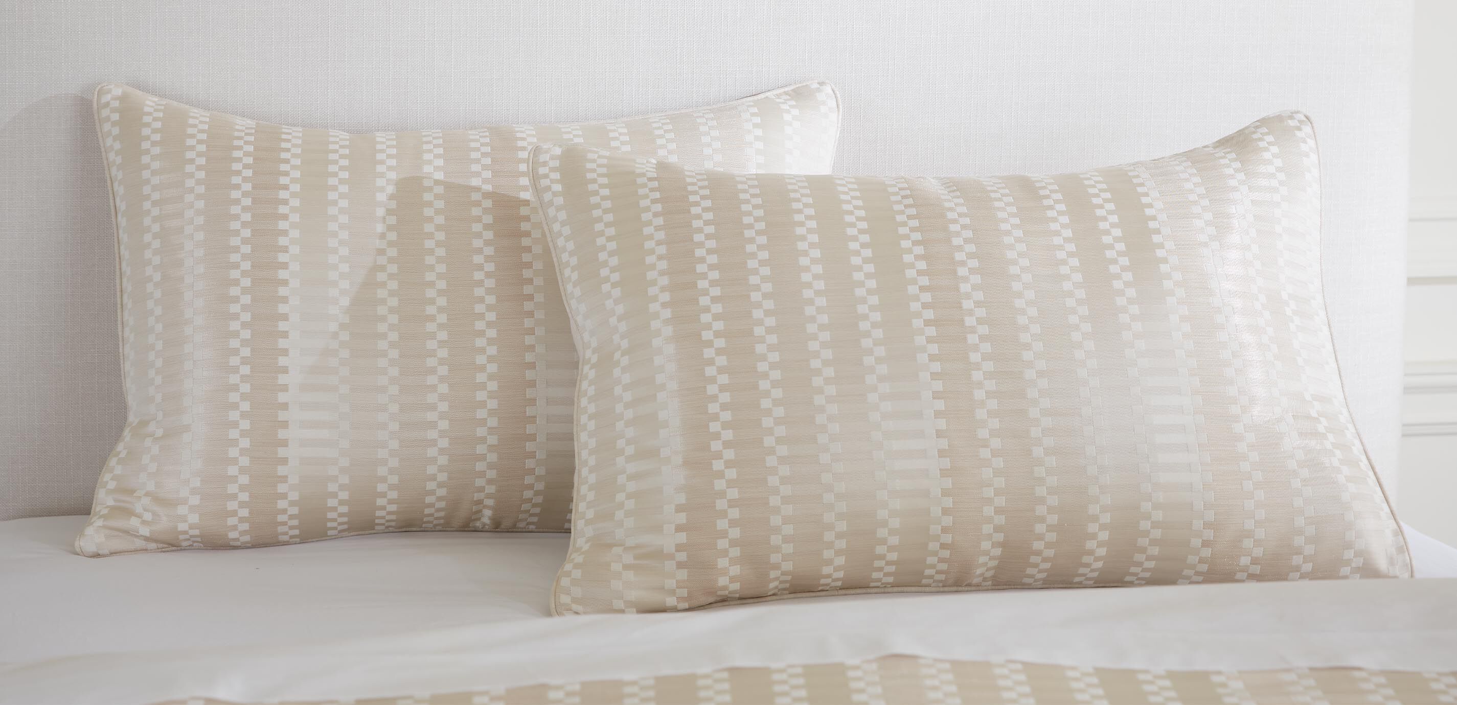 Checkerboard Jacquard Duvet Cover Set_2