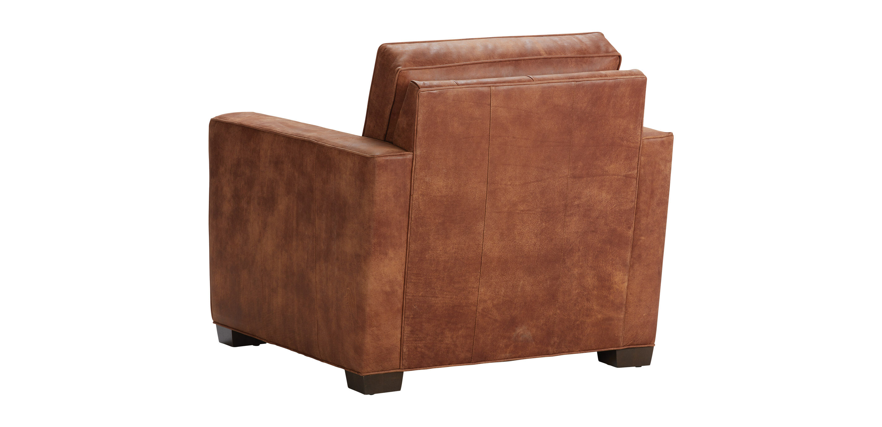 Spencer TrackArm Leather Chair TrackArm Seating Ethan Allen