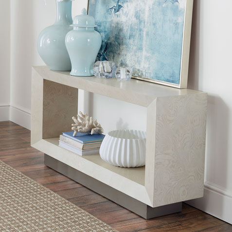 Braemore Rectangular Plinth-Base Console Table Product Tile Hover Image 368207