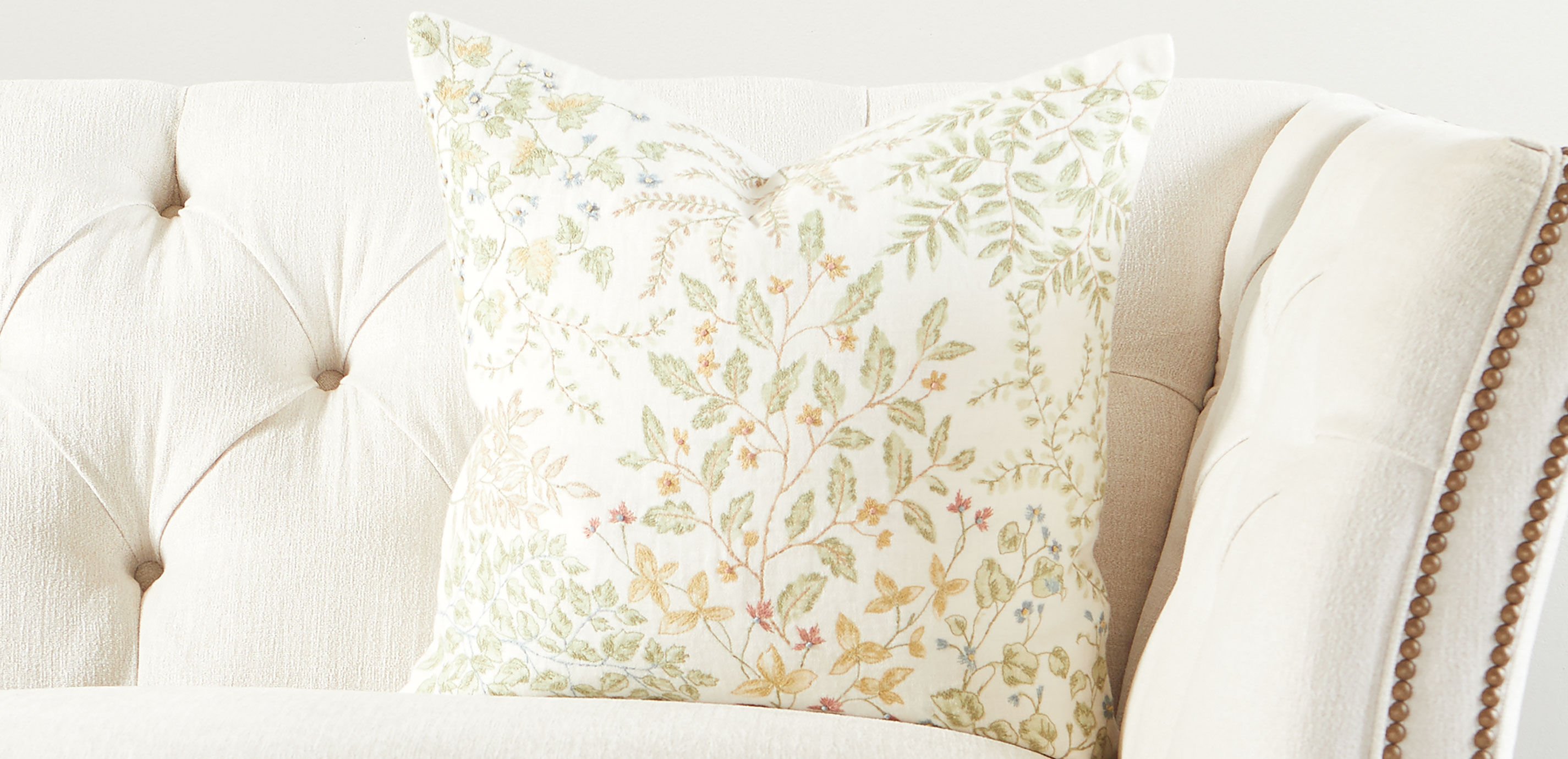 Sketchbook Floral Embroidered Pillow_2