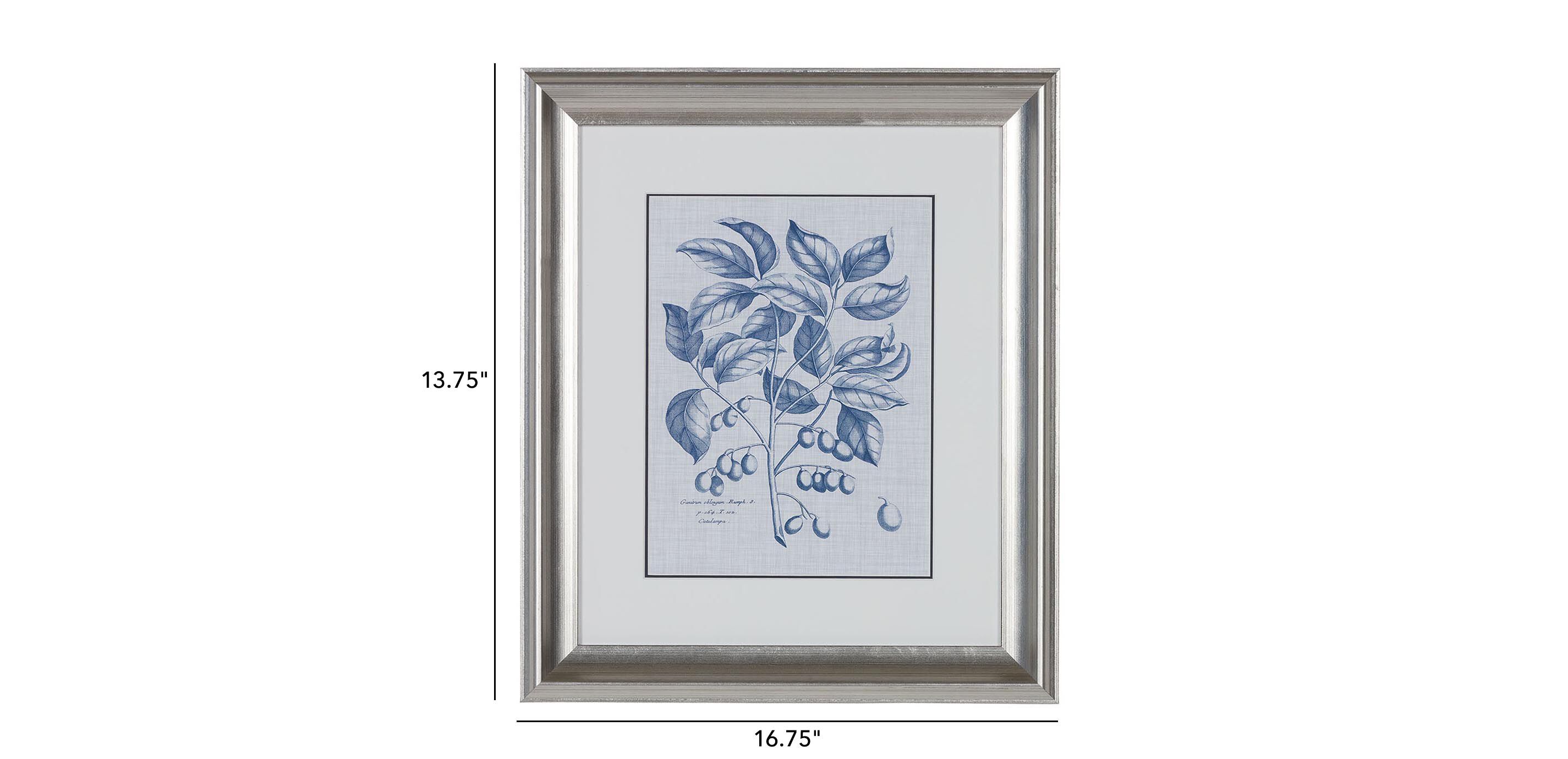 Navy and Linen Botanical II_2