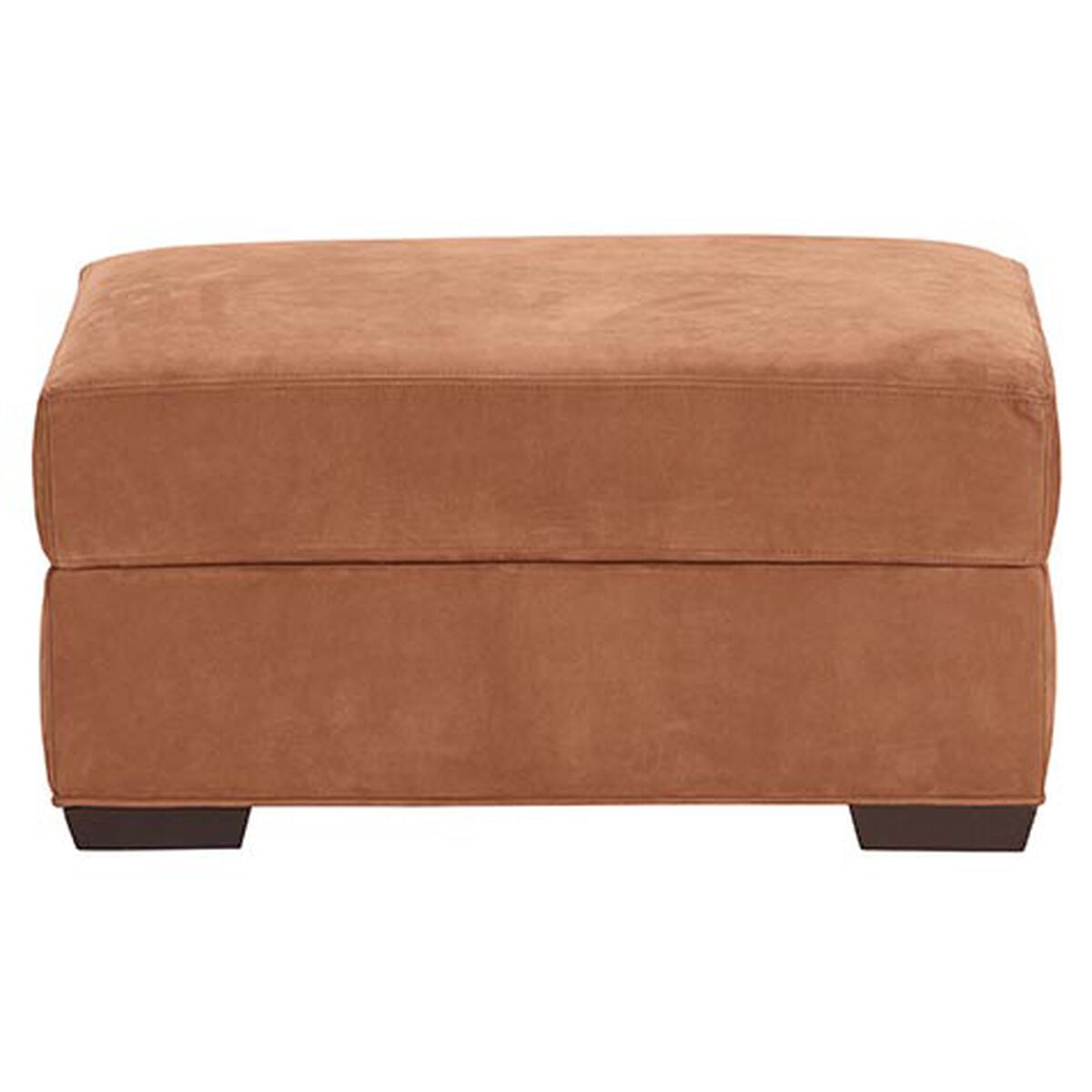 Kellan Modern Leather Ottoman