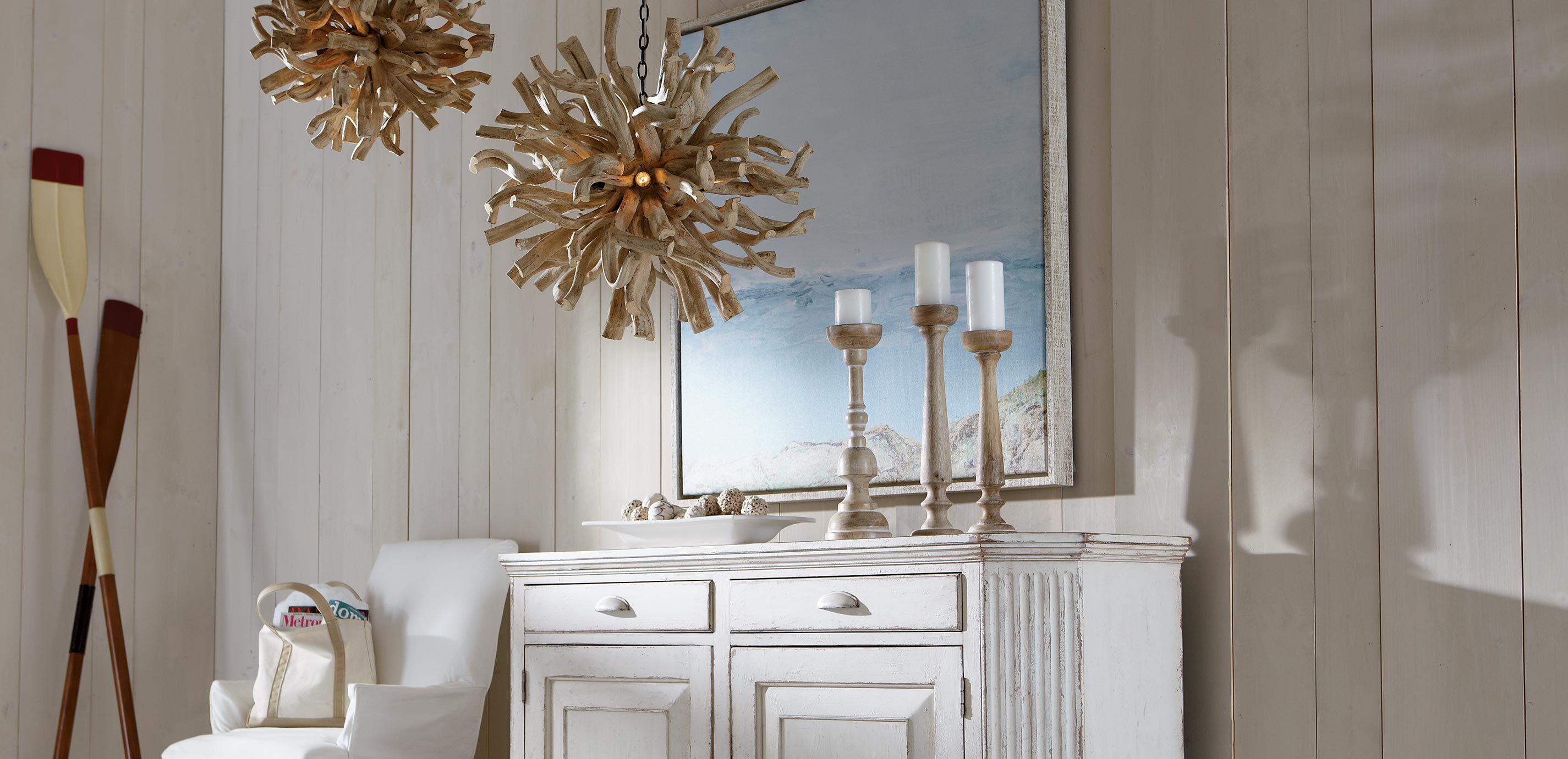 Small Minetto Wood Chandelier_4