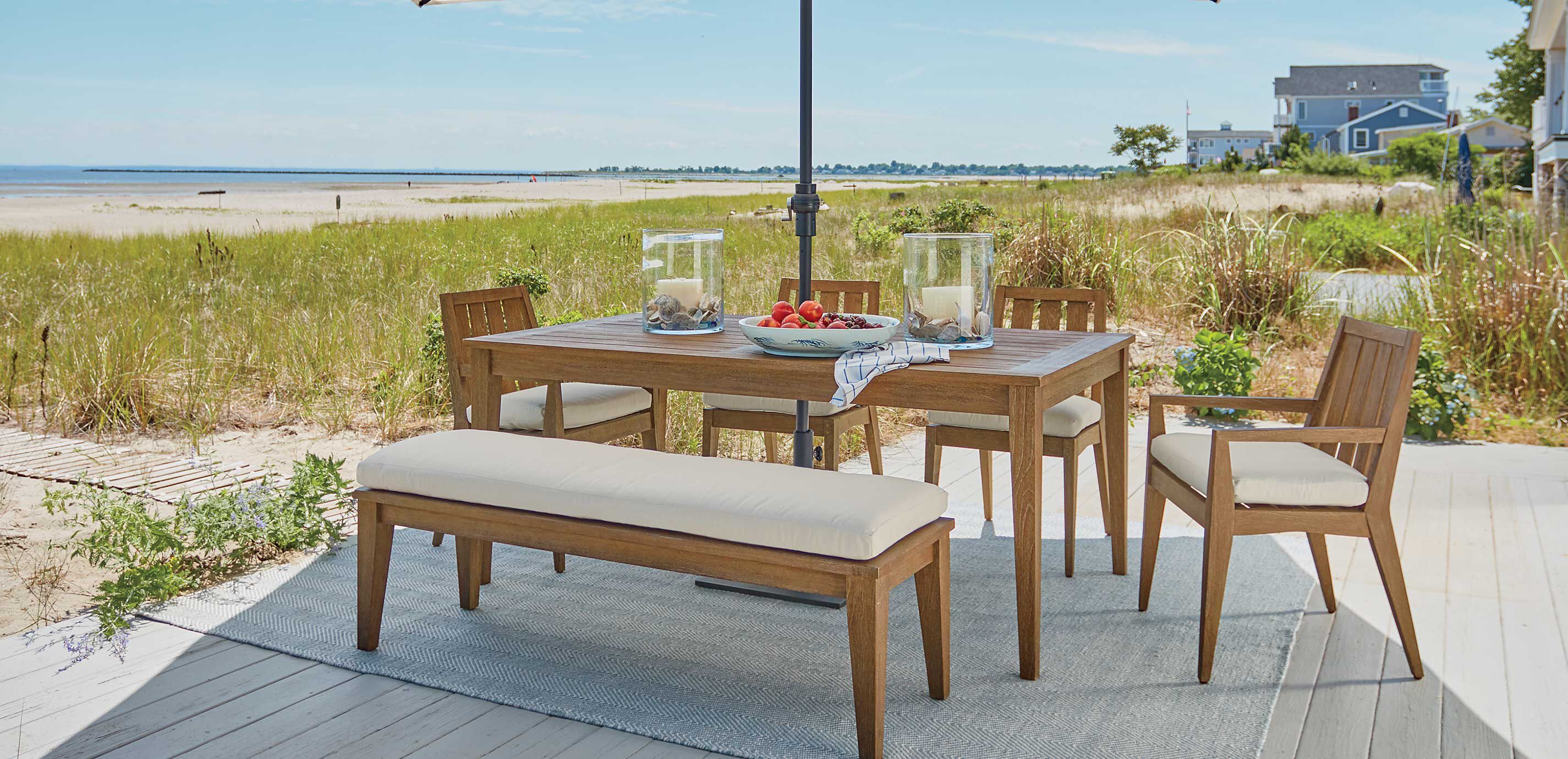 Bridgewater Cove Teak Dining Table_7