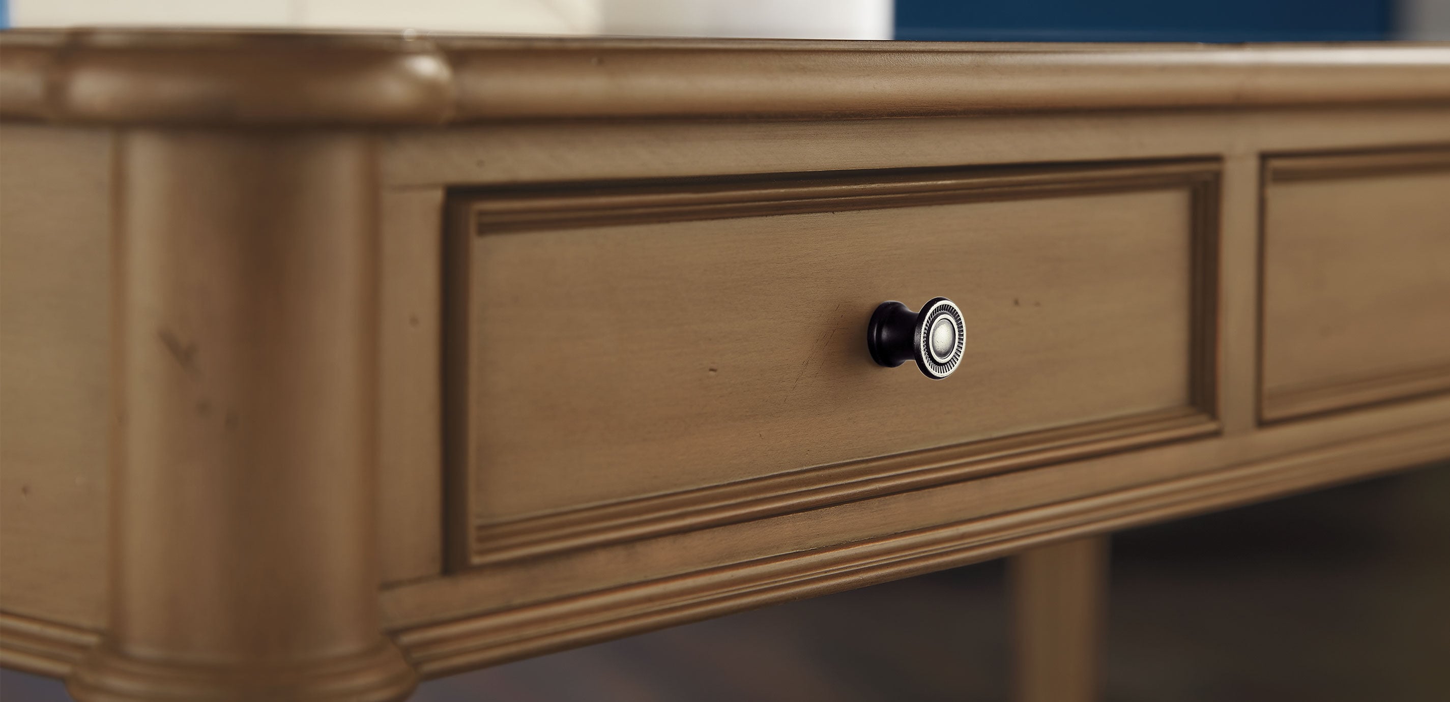 Custom Turret-Corner Home Office Desk_7