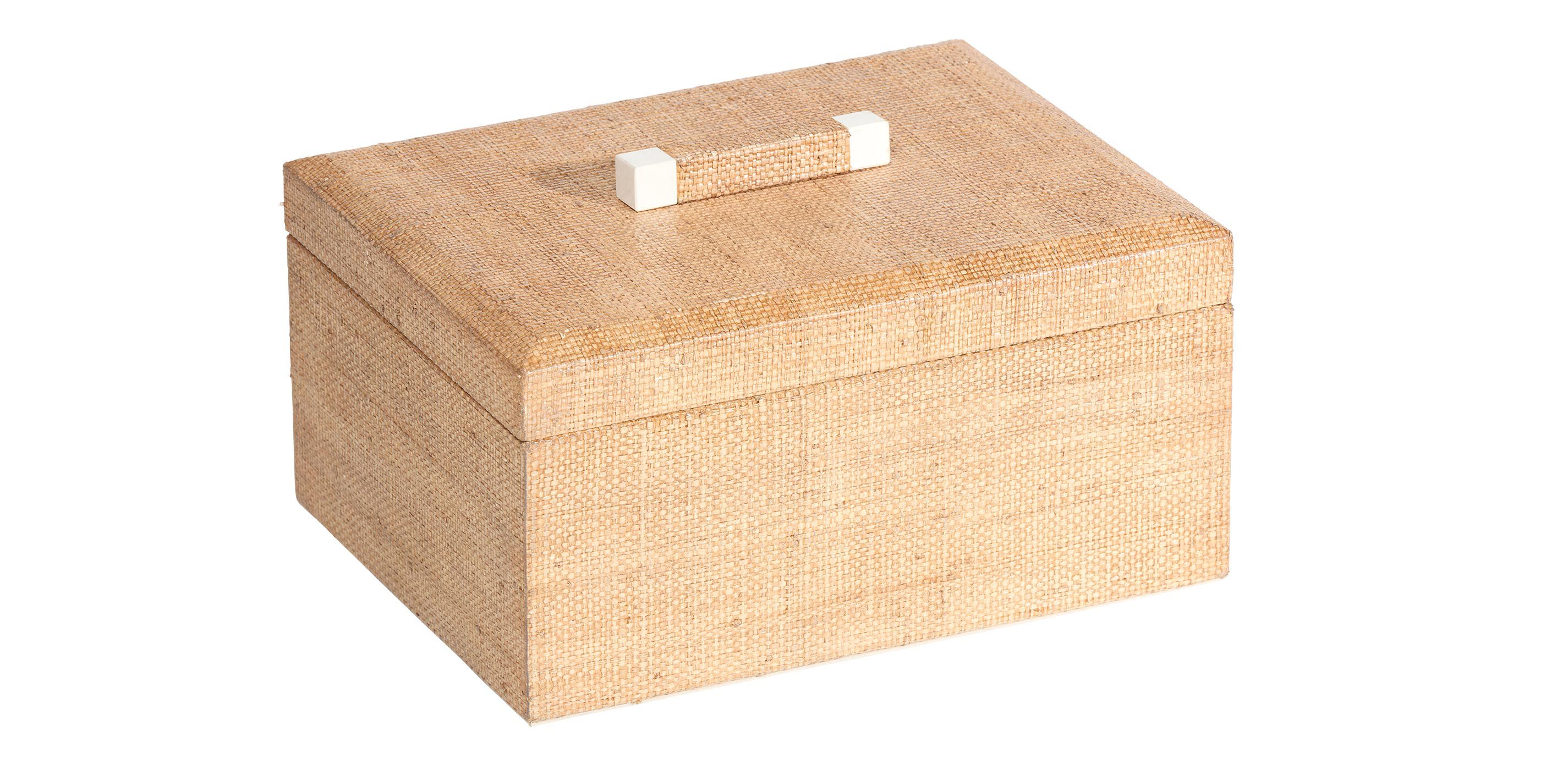 Rectangular Raffia Box_1