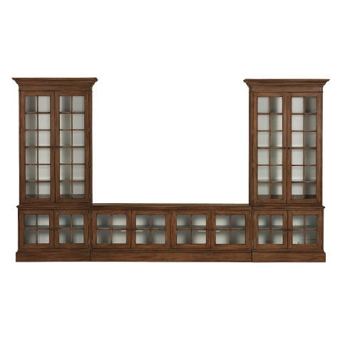 Large Villa Media Center, Glass Doors image