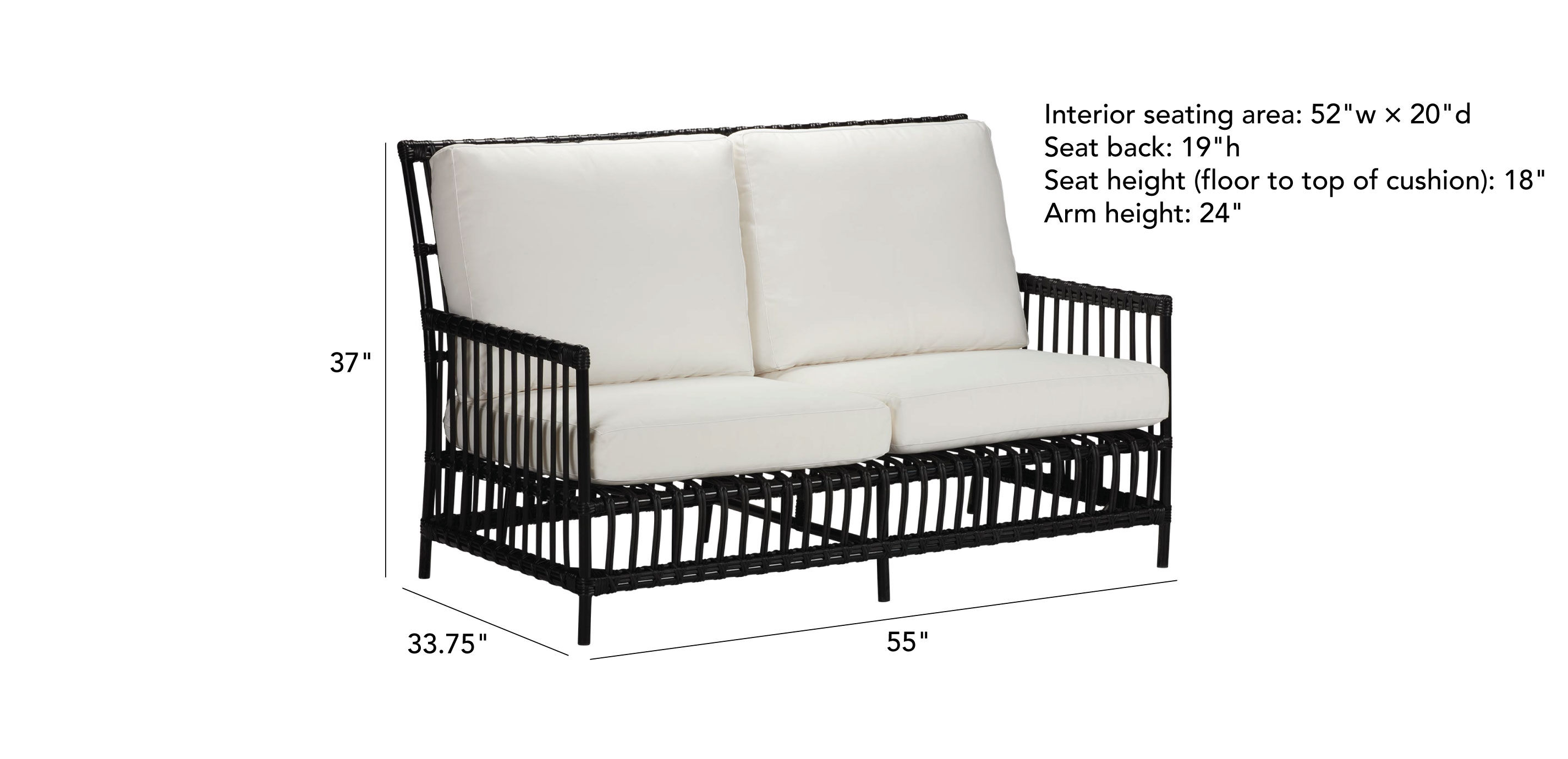 Vero Dunes Woven Loveseat_1