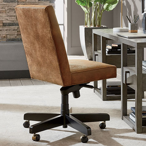 Jett Leather Desk Chair Product Tile Hover Image 722175