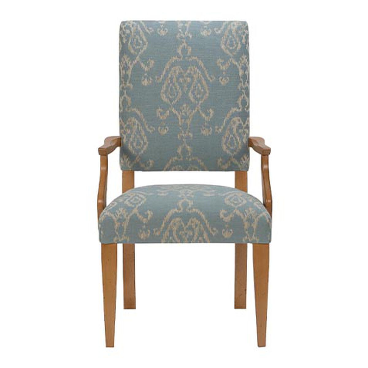 Hadley Dining Armchair: Square Back, Tapered Leg