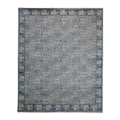 Khotan Rug, Gray/Blue image