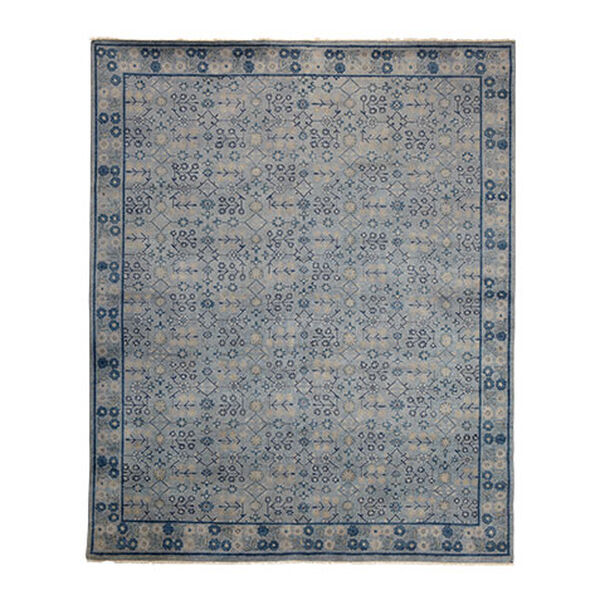 Khotan Rug, Gray/Blue
