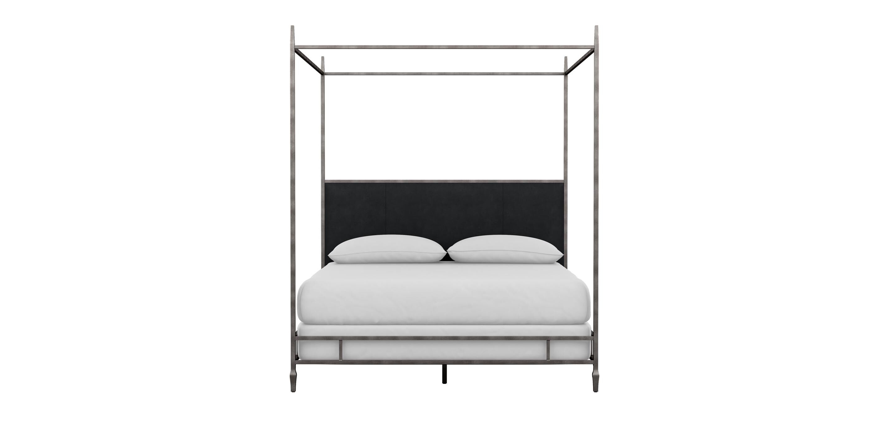 Lincoln Upholstered Poster Bed