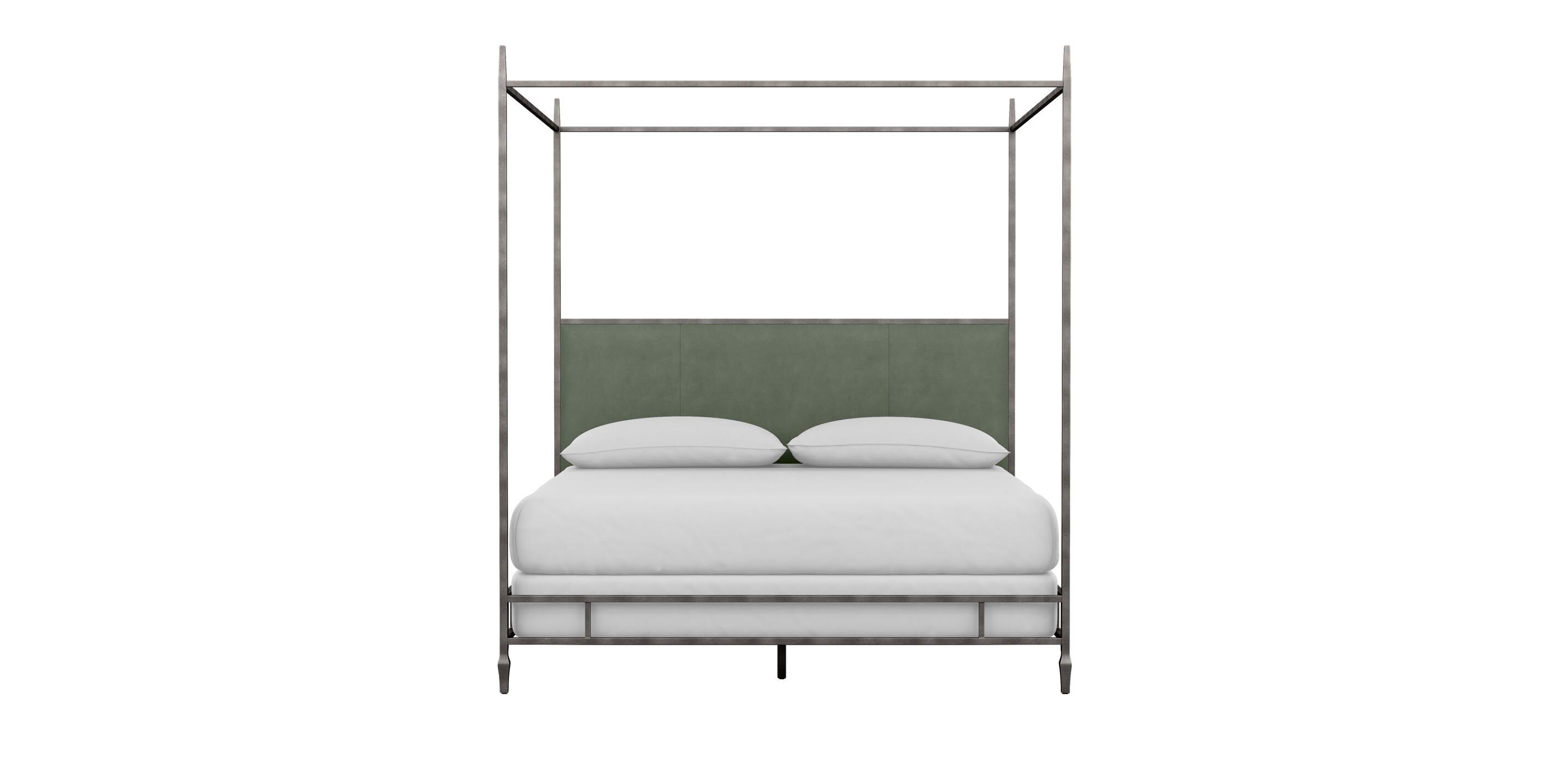 Lincoln Upholstered Poster Bed