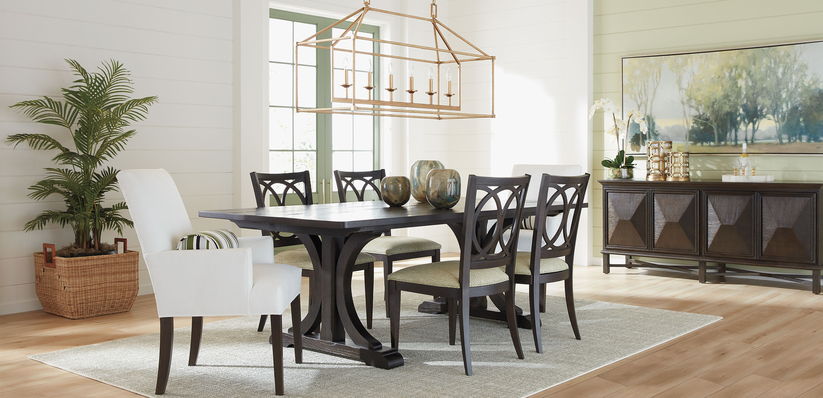 Corin Rough-Sawn Trestle Dining Table_8