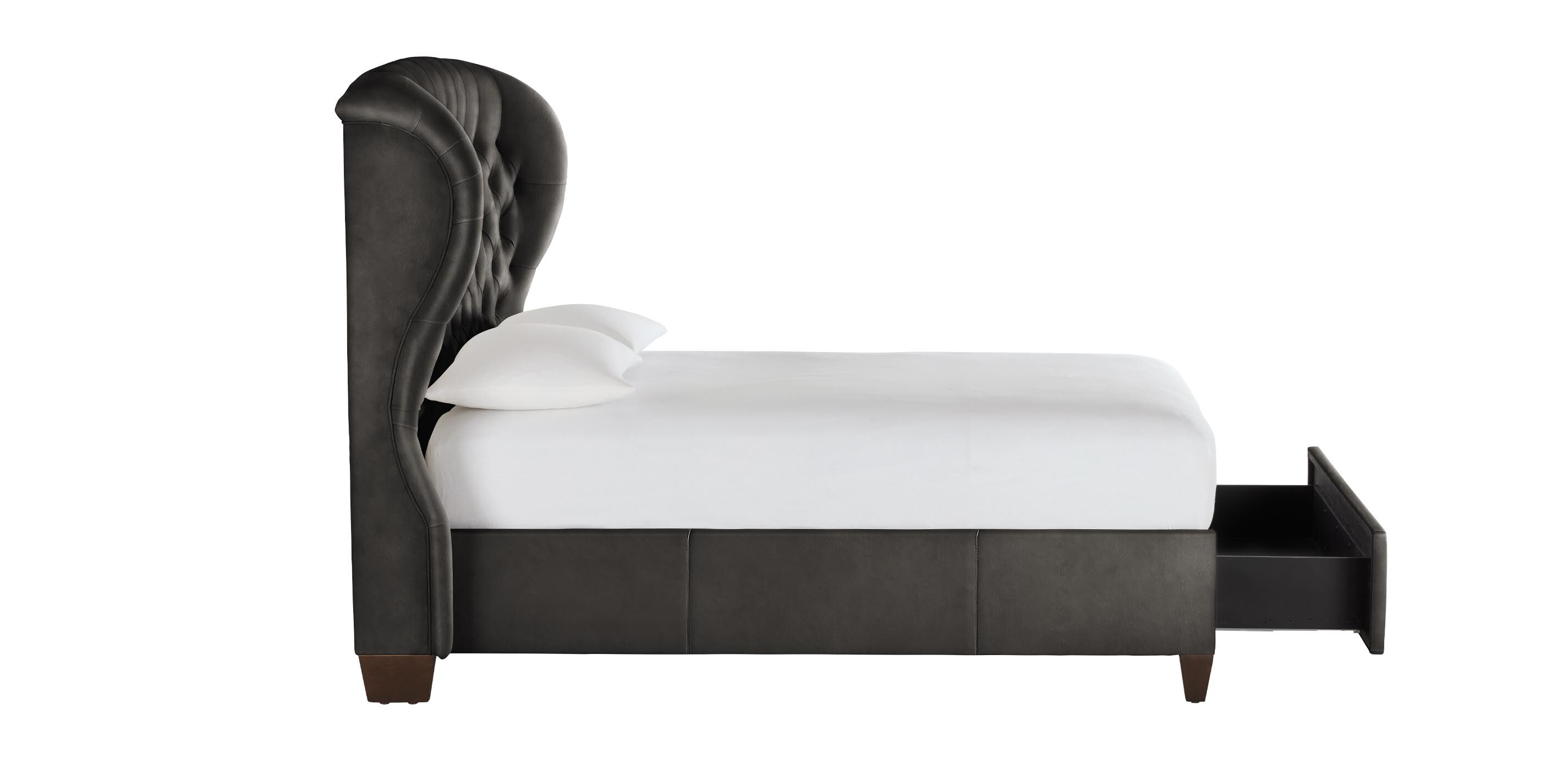 Woolson Leather Tufted Storage Bed_1