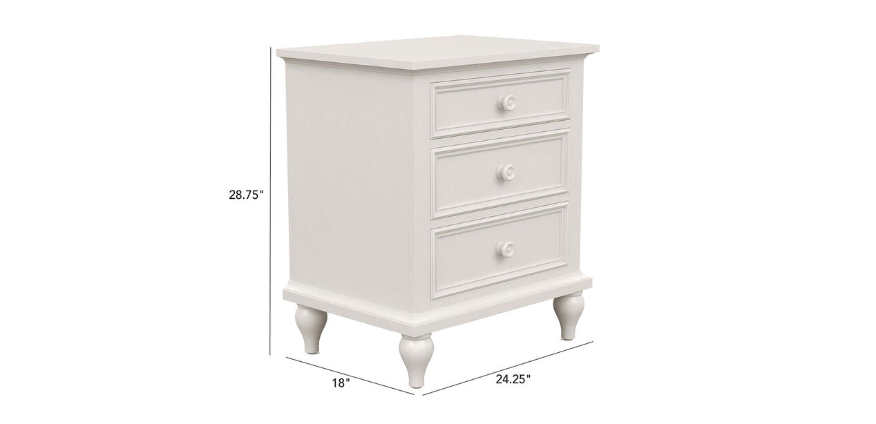 Reagan Night Table Ethan Allen Three Drawer Night Stand Ethan Allen