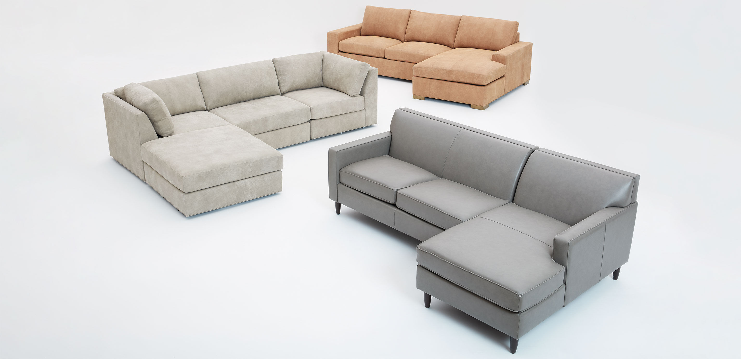 Daydreamer Leather Modular Ottoman_9