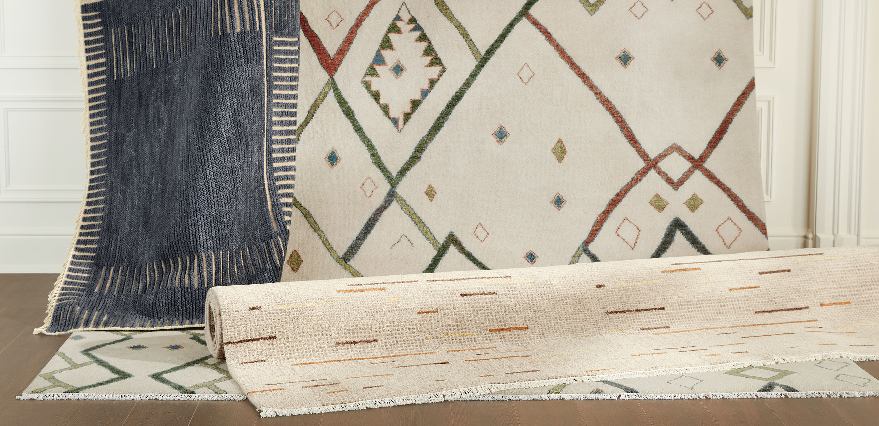 Linear Modern New Zealand Wool Rug_11