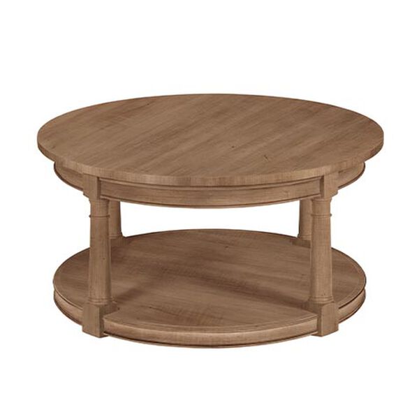 Connall Round Coffee Table, Quick Ship