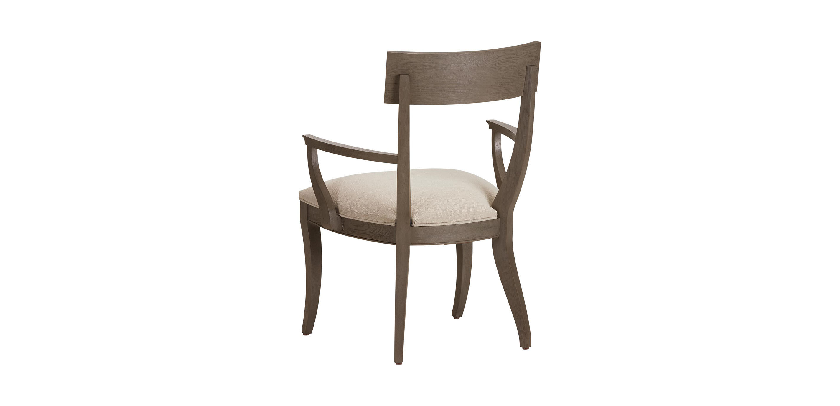 Klismos Oak Armchair, Chestnut_4