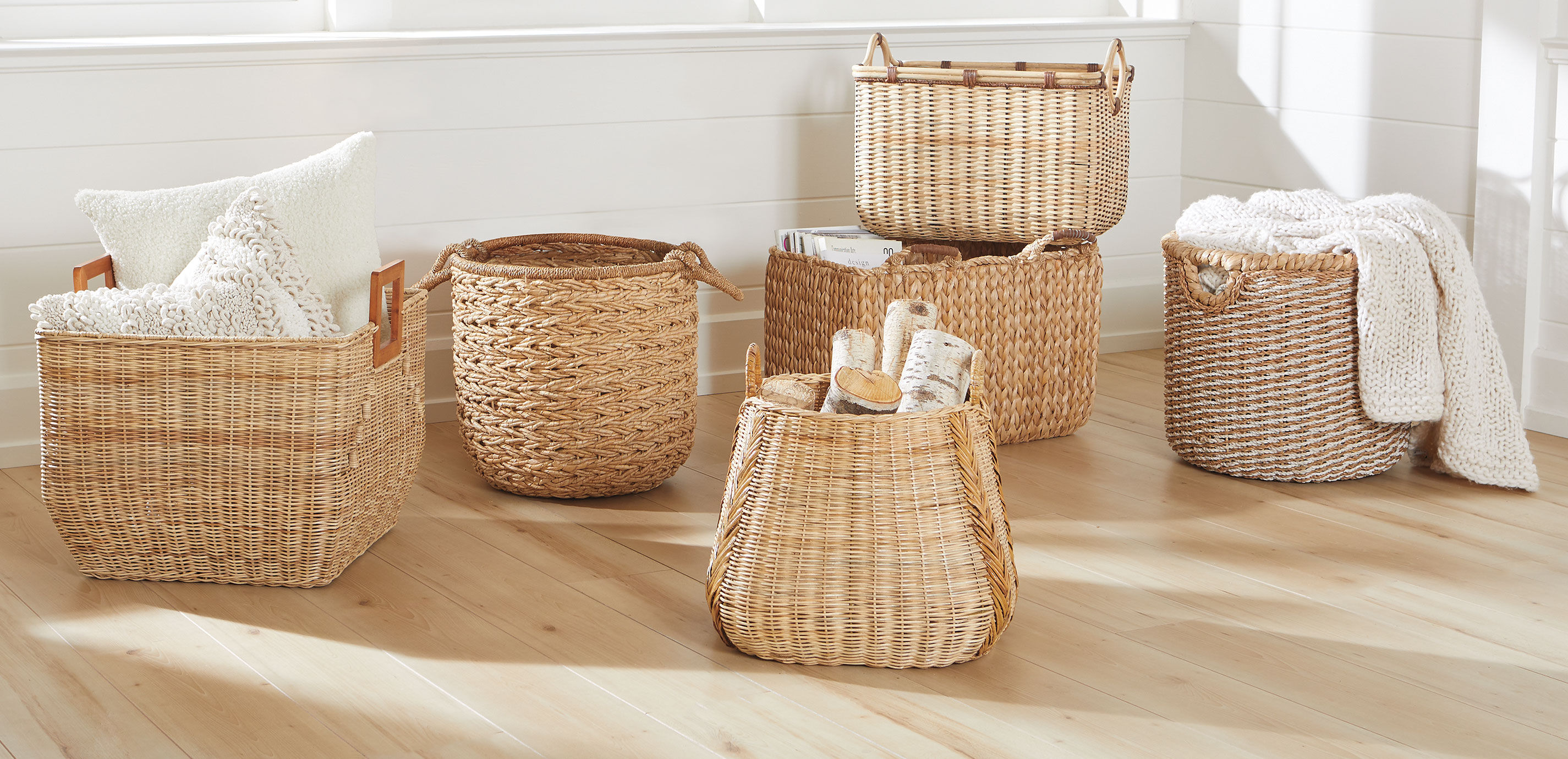 Two-Tone Rope and Seagrass Basket_9