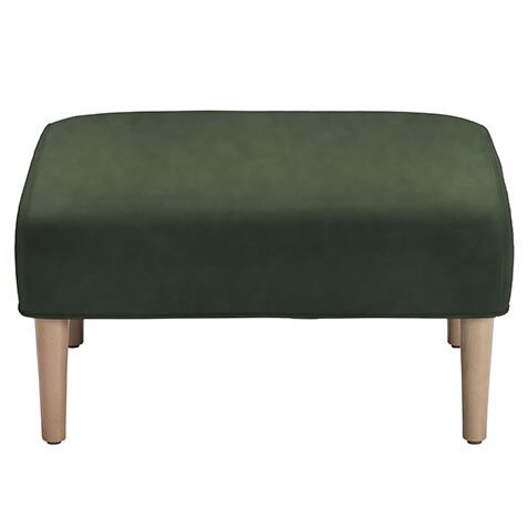 Alarik Leather Ottoman image