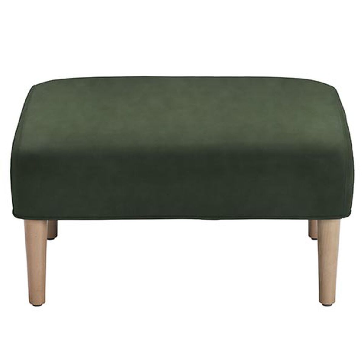 Alarik Leather Ottoman