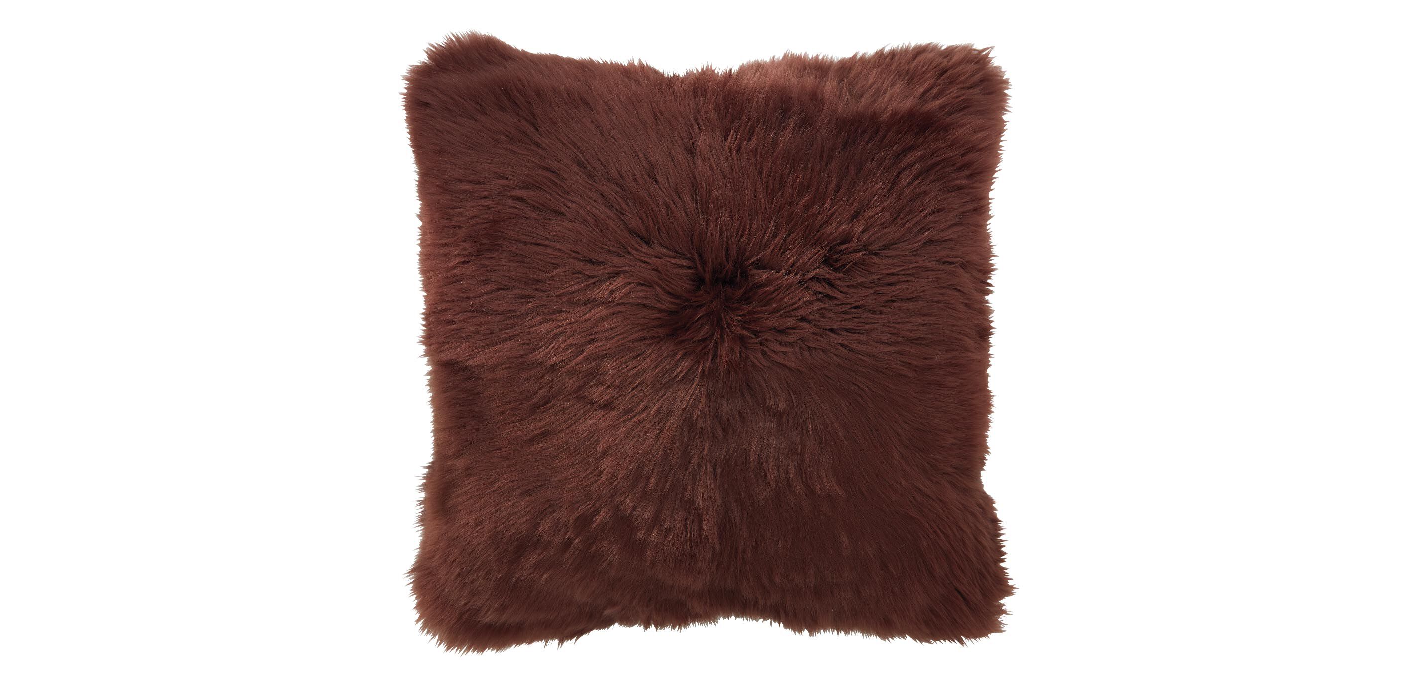 Long Hair Sheepskin Pillow