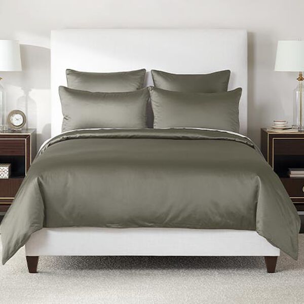 Salena Solid Duvet Cover and Shams Set, Eucalyptus