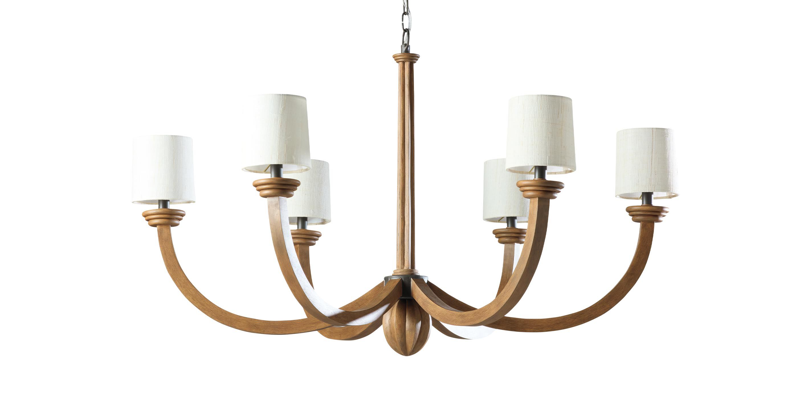 Otto Wood Chandelier