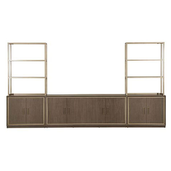 Faraday Classic Large Five-Piece Media Center with Drawers