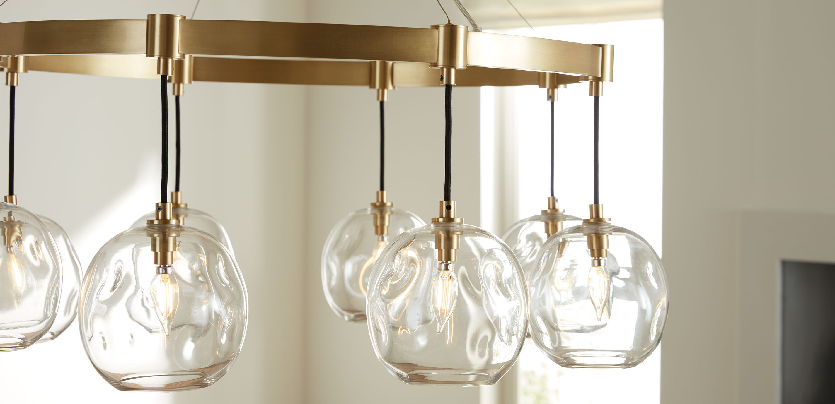 Levy Glass Globe Chandelier_6