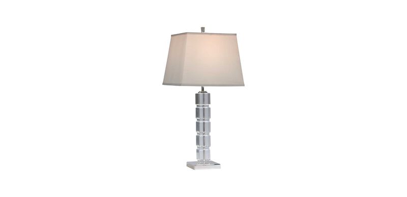 Crystal Blocks Table Lamp Lamps, Ethan Allen Floor Lamps