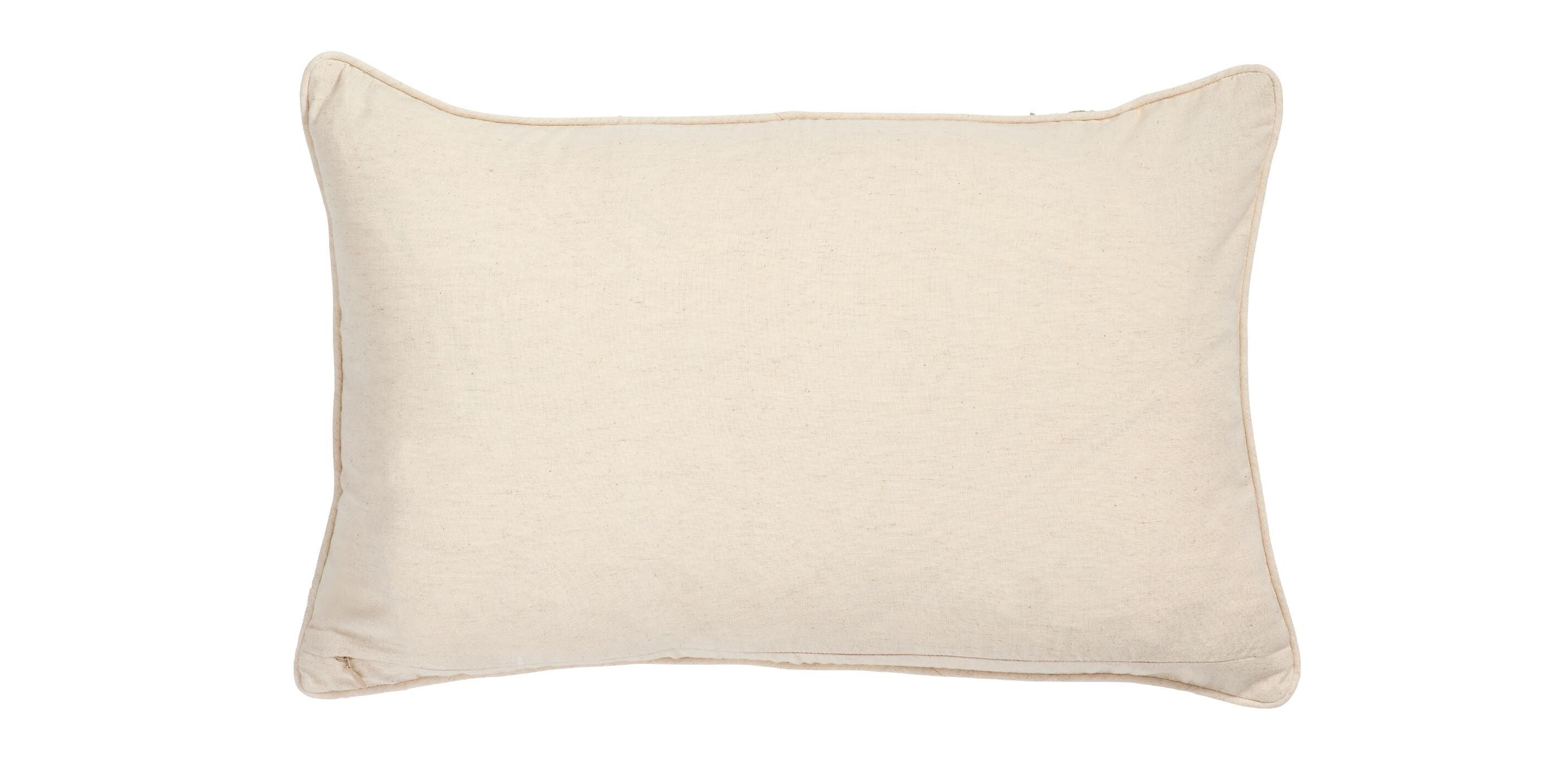 Crewel-Stitch Floral-Pattern Lumbar Pillow_1