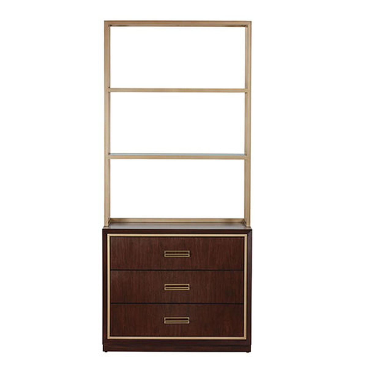 Faraday Classic Three-Drawer Cabinet with Hutch