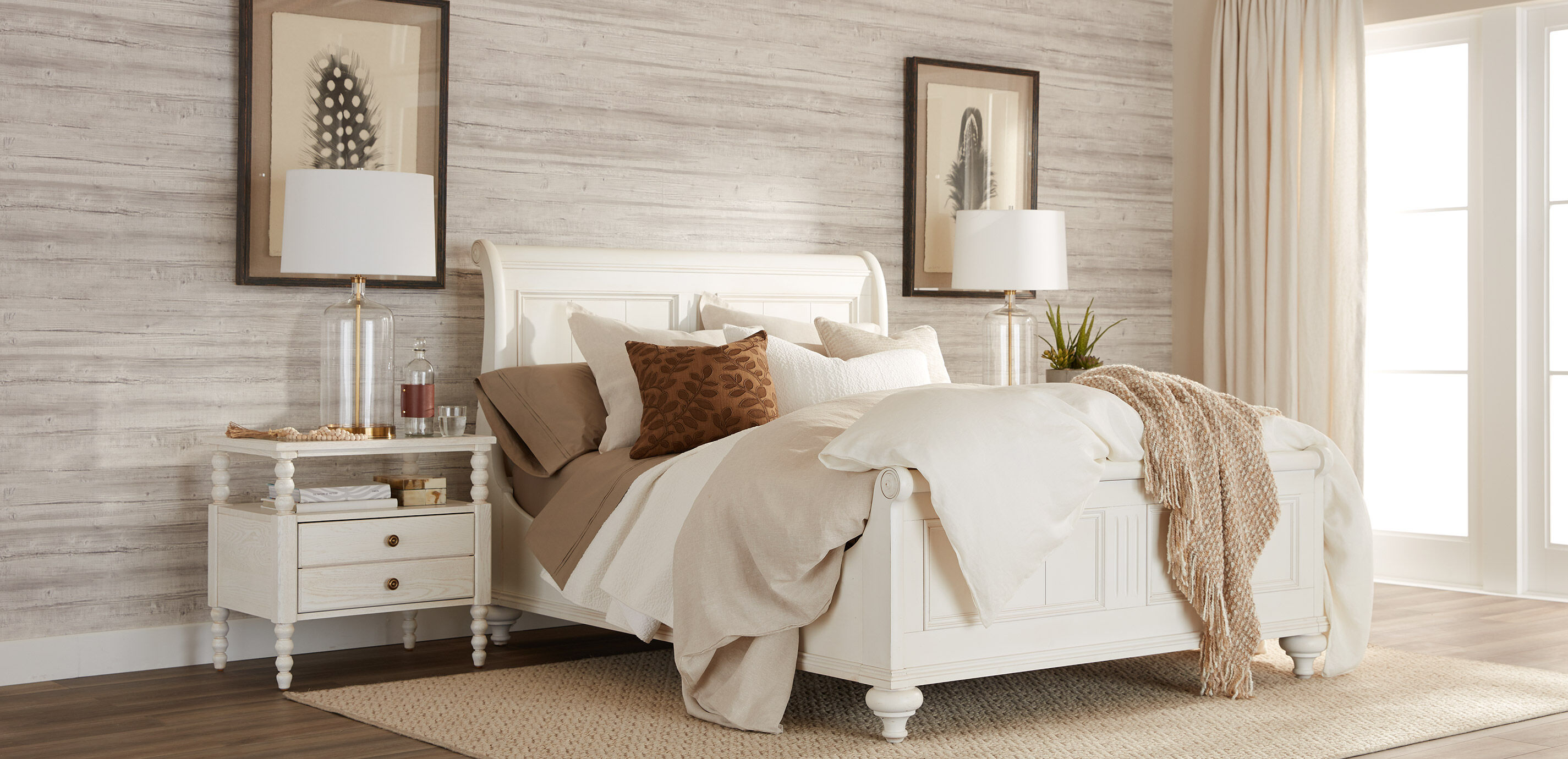 Pleated Percale Duvet Cover and Sham_4