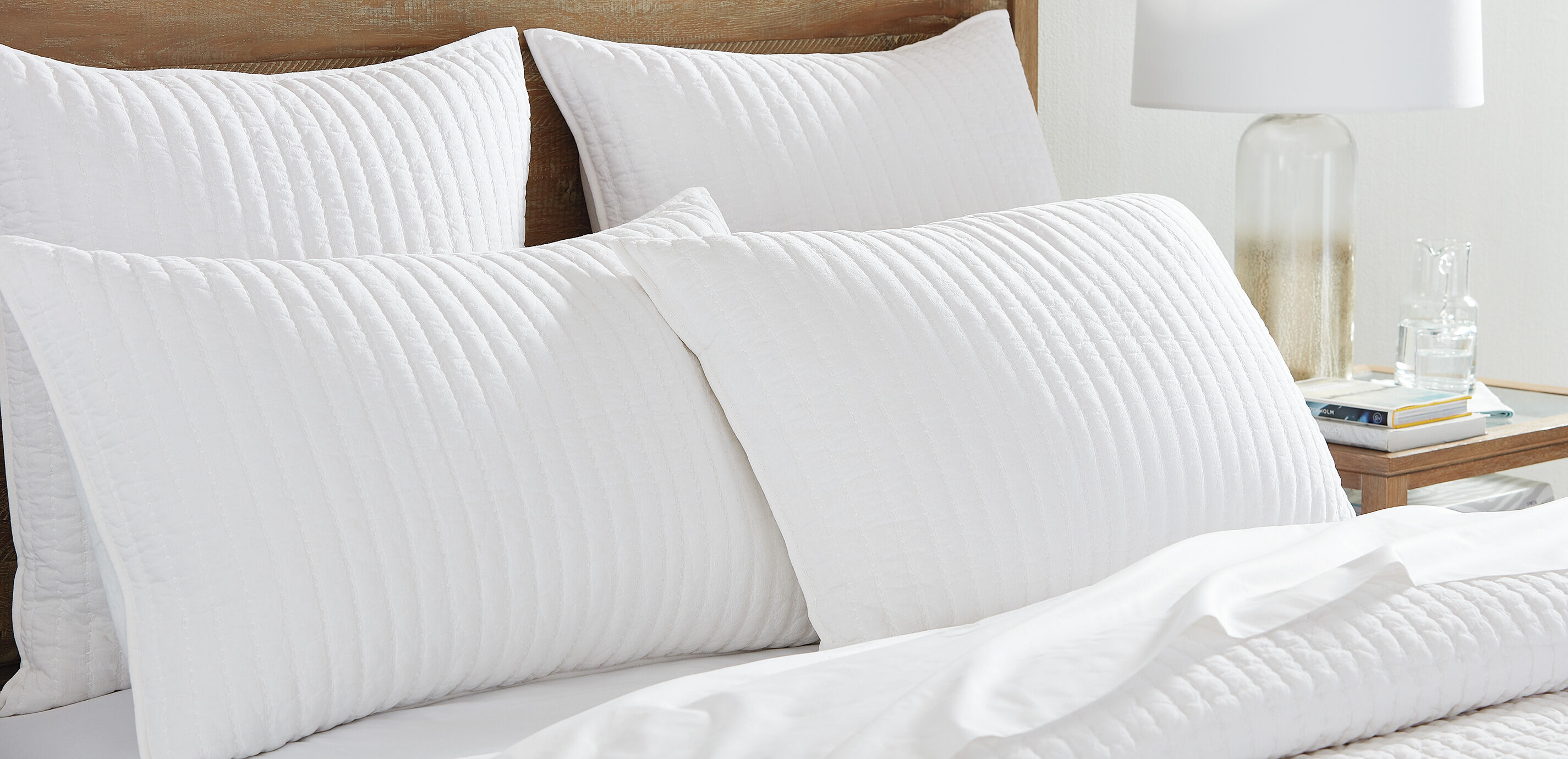 Garment-Dyed Quilted Sham with Channel Stitch_1