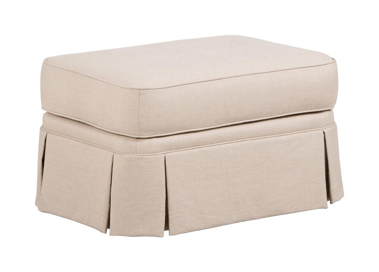 Charlotte Ottoman Ottomans & Benches Ethan Allen